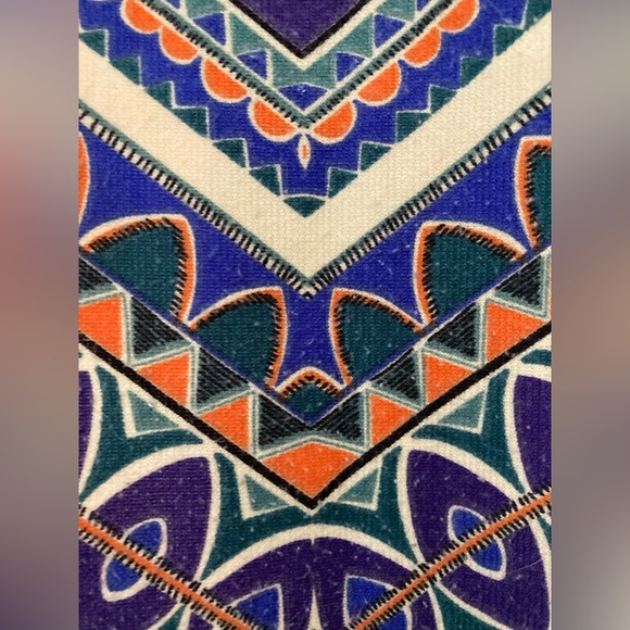 Patterned & Colorful Dress size 8 - Picture 5 of 6